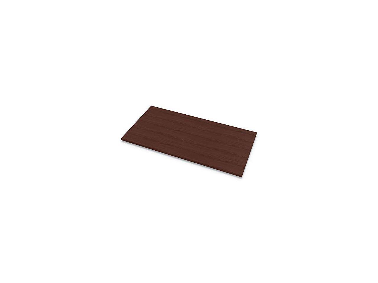Alt View 5. Fellowes - 9650501 Levado 60 in. x 30 in. Laminated Table Top - Mahogany - Mahogany.