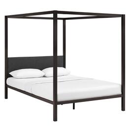 Modway - Raina Canopy Queen Bed Frame - Gray