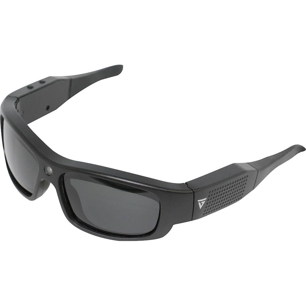 GoVision - Pro Recording Sunglasses - Black - Larger Front