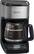 Angle. Capresso - Mini Drip 5-Cup Coffee Maker - Black/Stainless Steel.