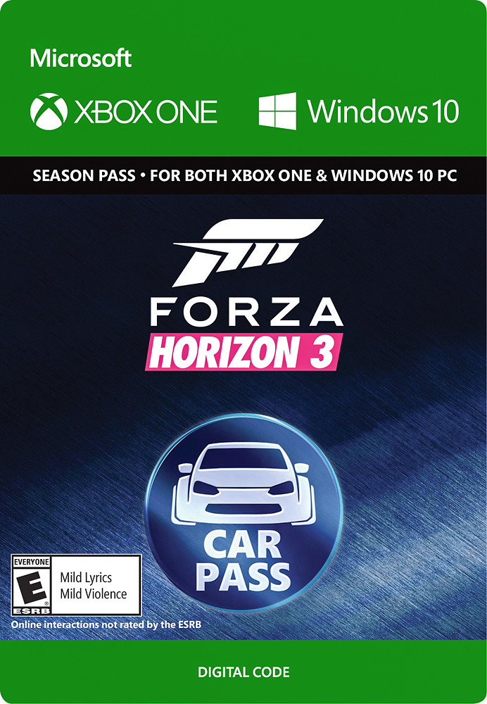 Best Buy: Forza 3 Car Pass Xbox One [Digital] Digital item
