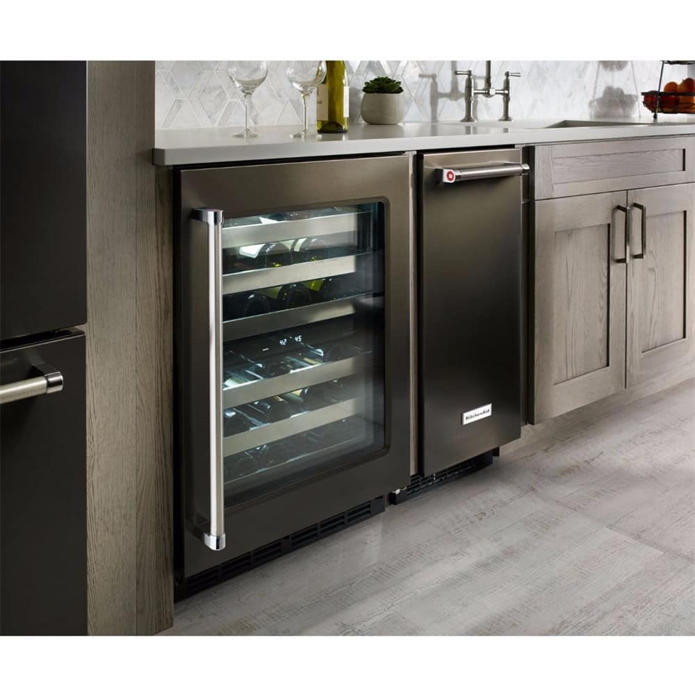 kitchenaid ice maker black