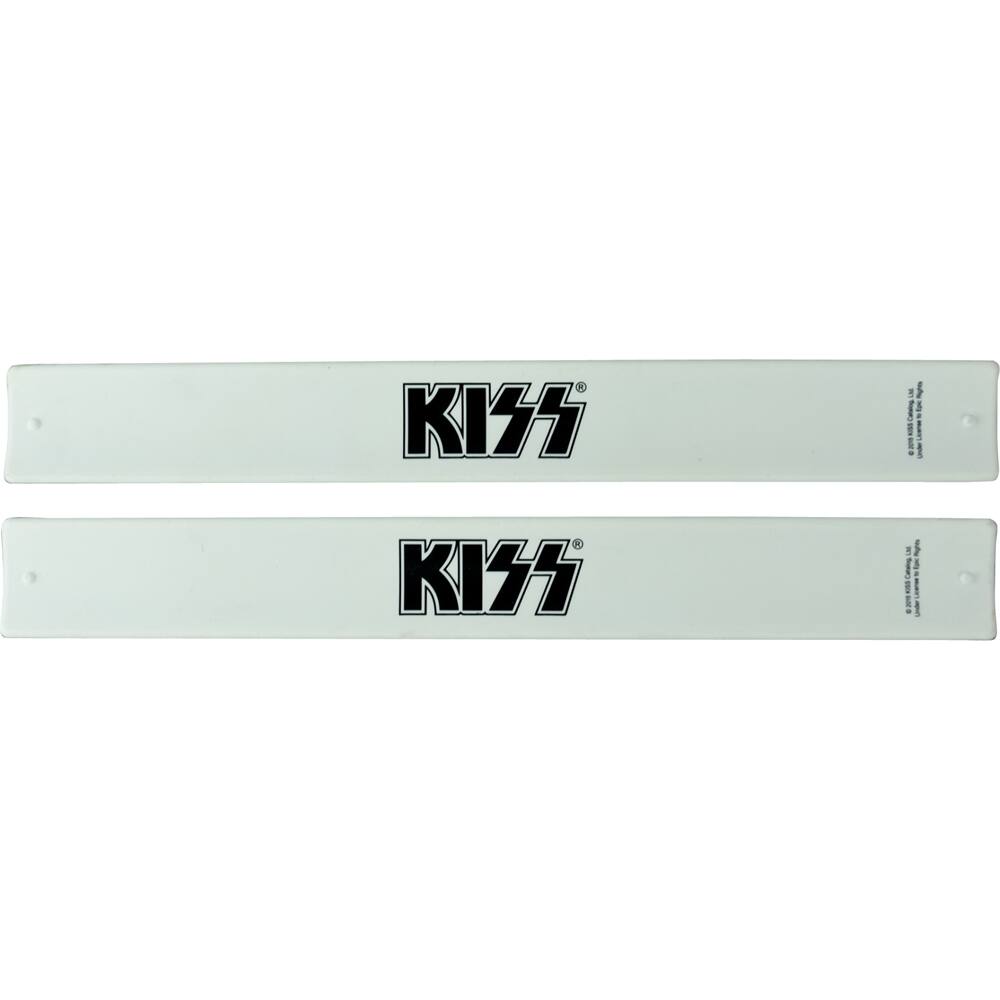 Best Buy: Iconic Concepts KISS® Slap Bands White 2M-K01-1001