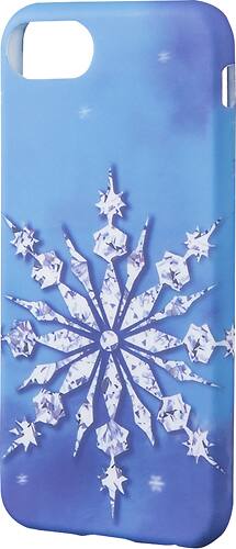 Dynex™ - Case for Apple® iPhone® 6s and 7 - Snow flake - Larger Front