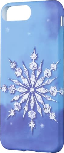 Dynex™ - Case for Apple® iPhone® 6s Plus and 7 Plus - Snow flake - Larger Front