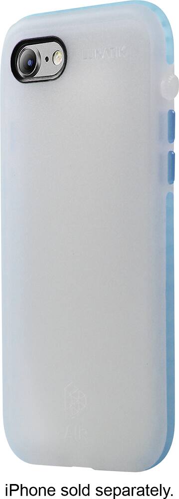 Front. LUNATIK - Case for Apple® iPhone® 7 - Blue.