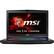 Front. MSI - 17.3" Laptop - Intel Core i7 - 16GB Memory - NVIDIA GeForce GTX 1060 - 1TB Hard Drive + 256GB Solid State Drive - Aluminum black.