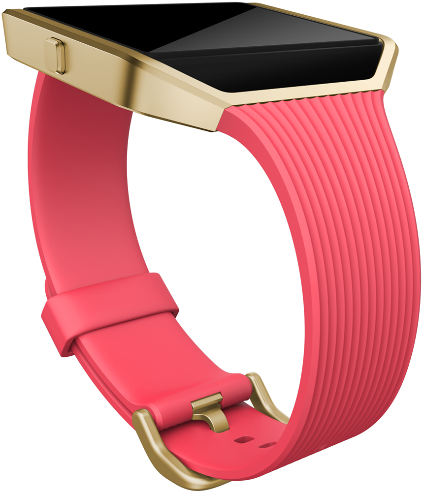 Customer Reviews: Fitbit Blaze Smartwatch Slim Pink/Gold FB502GPKS ...