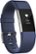 Front Zoom. Fitbit - Charge 2 Activity Tracker + Heart Rate (Large) - Blue Silver.
