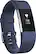 Front. Fitbit - Charge 2 Activity Tracker + Heart Rate (Large) - Blue Silver.
