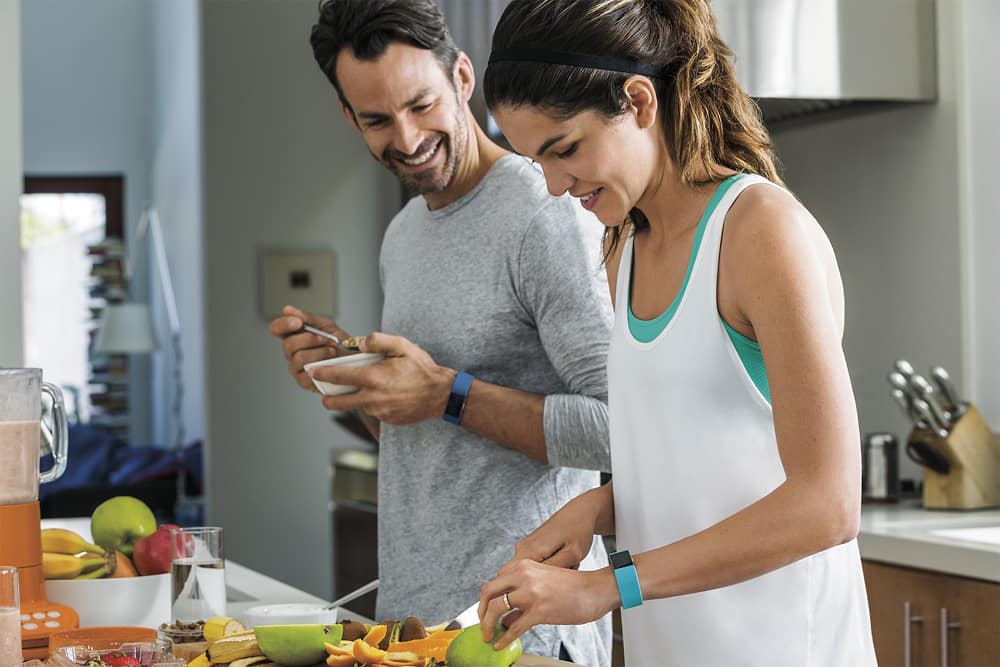 Alt View 18. Fitbit - Charge 2 Activity Tracker + Heart Rate (Large) - Black Silver.