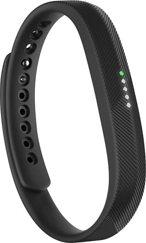 Fitbit - Flex 2 Activity Tracker - Black - Larger Front