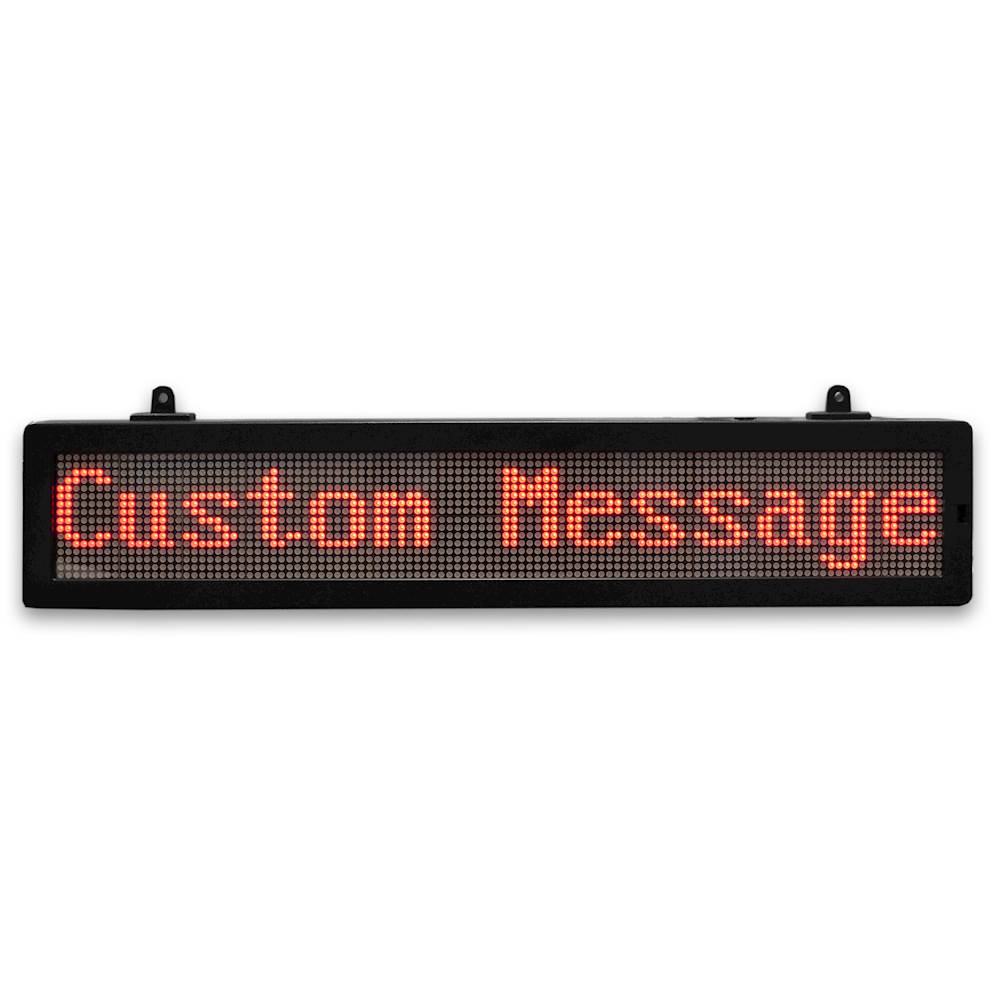 scrolling message sign
