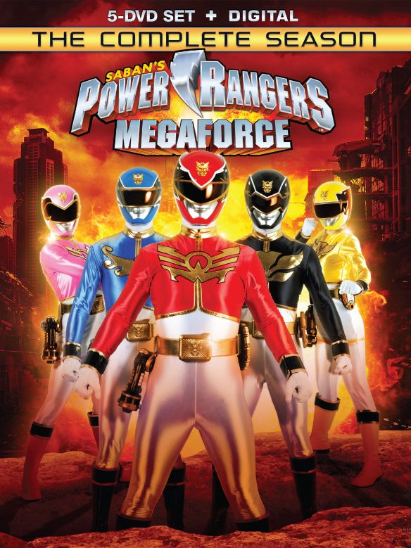  Power Rangers Megaforce: The Complete Season [5 Discs] [DVD]