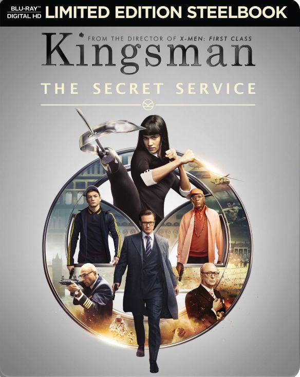  The Kingsman: The Secret Service [Includes Digital Copy] [Blu-ray] [SteelBook] [2015]