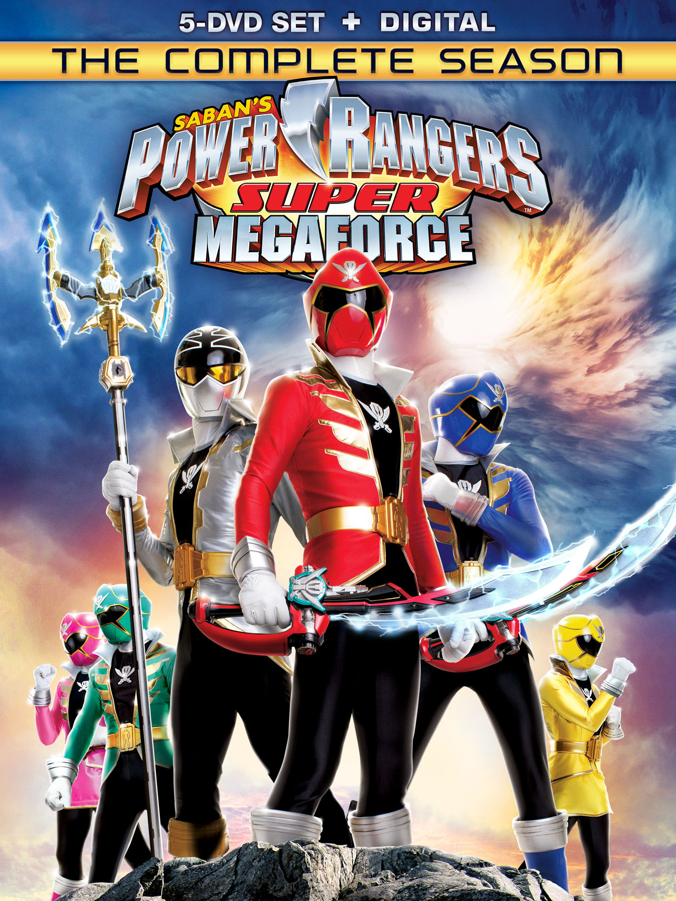 Power Rangers Super Megaforce: The Complete Season [5 Discs] [DVD] - Best  Buy