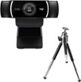 Front Zoom. Logitech - C922 Pro Stream 1080p Webcam for HD Video Streaming - Black.