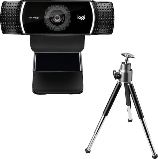 Logitech C922 Pro Stream 1080 Webcam for HD Streaming Black 960-001087 - Buy