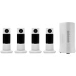 Front Zoom. Home8 - Twist HD Camera Wireless Home Security System - White.