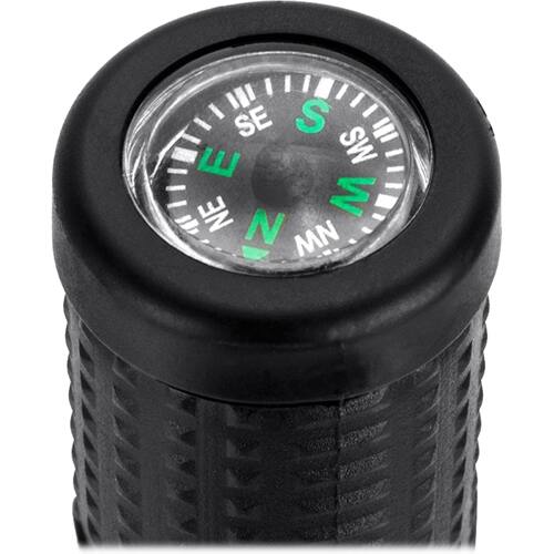 Alt View 14. Barska - Pro-200 Metal Detector Field Kit with LED Indicator, Headphone, Shovel, and Soft Case - Black.