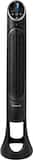 Honeywell - QuietSet Oscillating Whole Room Tower Fan HYF290B - Black