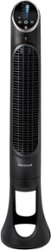Honeywell - QuietSet Oscillating Whole Room Tower Fan, HYF290B - Black - Front_Zoom