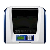 XYZprinting - da Vinci Jr. 1.0 3 in 1 Wireless 3D Printer/ 3D Scanner/ Upgradable Laser Engraver - Blue/White - Front_Zoom