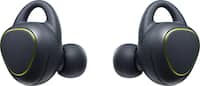 Front. Samsung - Gear IconX True Wireless Earbud Headphones - 2016 Edition - Black.