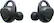 Front. Samsung - Gear IconX True Wireless Earbud Headphones - 2016 Edition - Black.