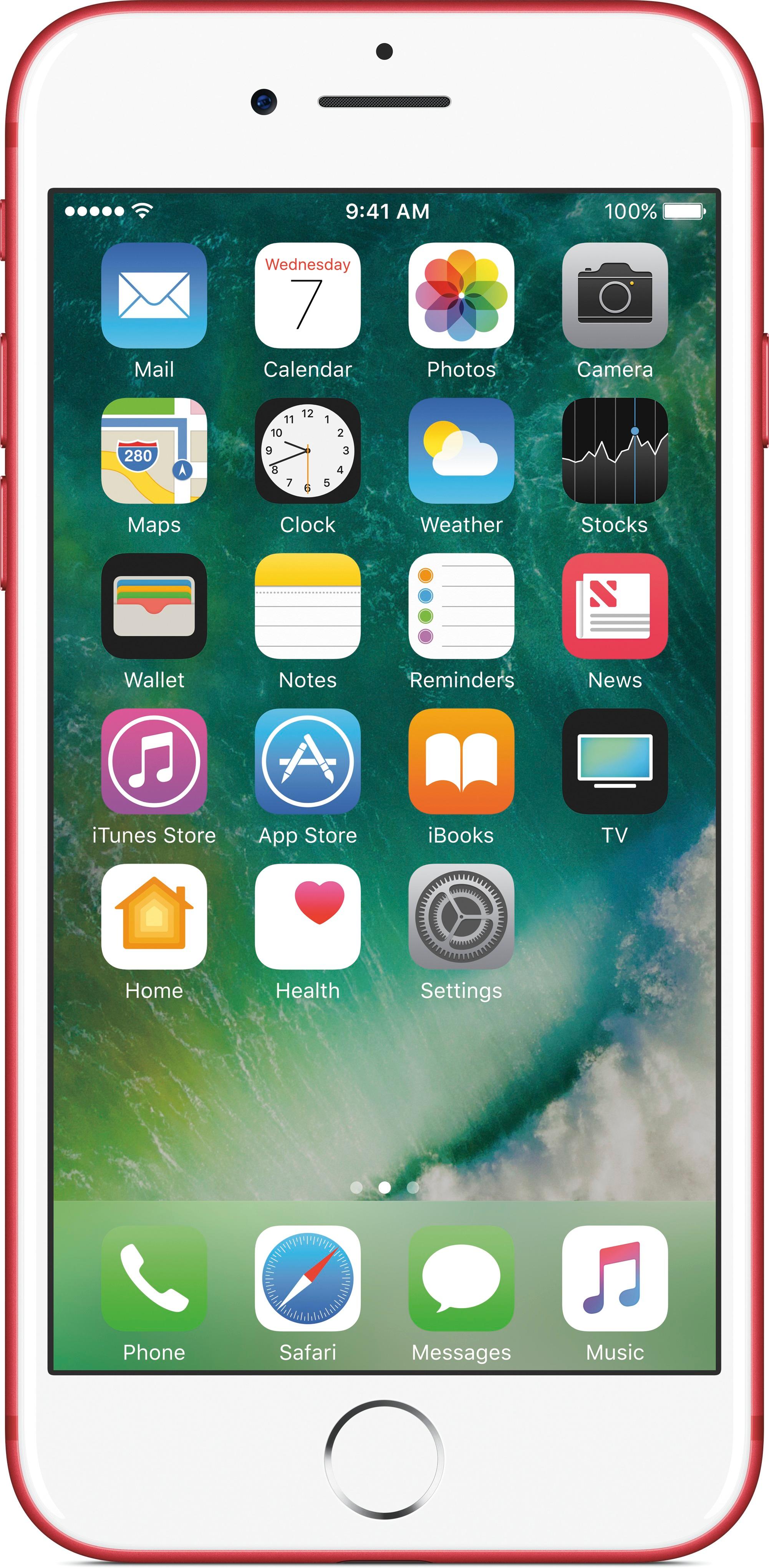 Best Buy: Apple iPhone 7 128GB (PRODUCT)RED (Unlocked) MPRH2LL/A