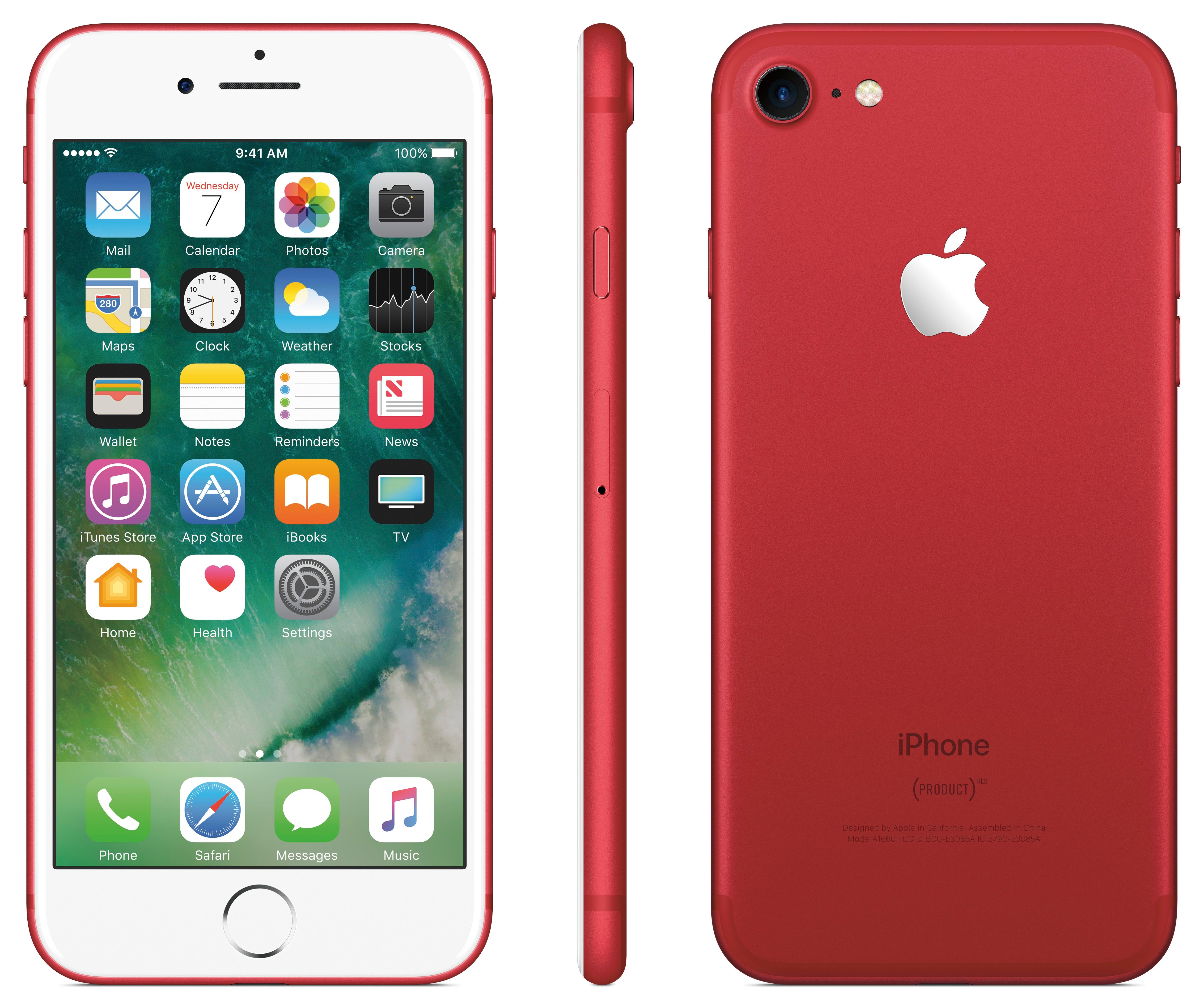 Best Buy: Apple iPhone 7 128GB (PRODUCT)RED (Unlocked) MPRH2LL/A