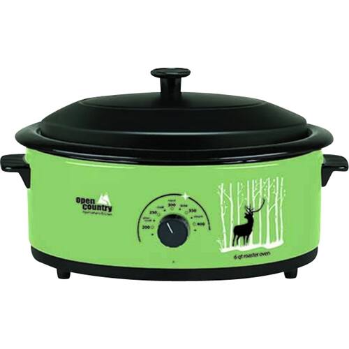 Best Buy Unbranded 6Quart Electric Roaster Green 481611SKE