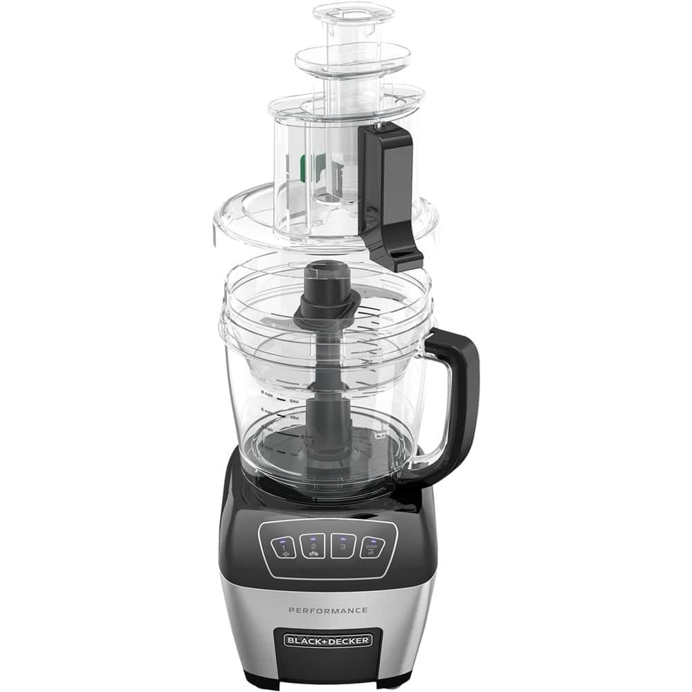 Best Buy Black & Decker 3Speed Food Processor Black/stainless steel