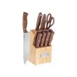 Cuisinart - C55W-14PCB 14-Piece Cutlery Set - Brown - Angle