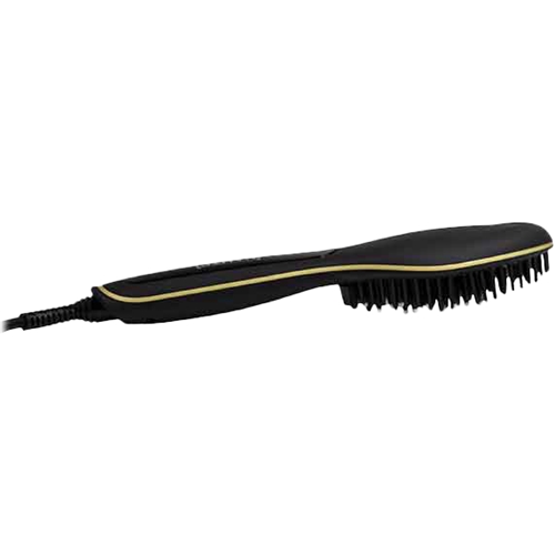 Best Buy: Haute Haute™ Brush Instant Straightener Matte Black HG-HAUTE-1-BK