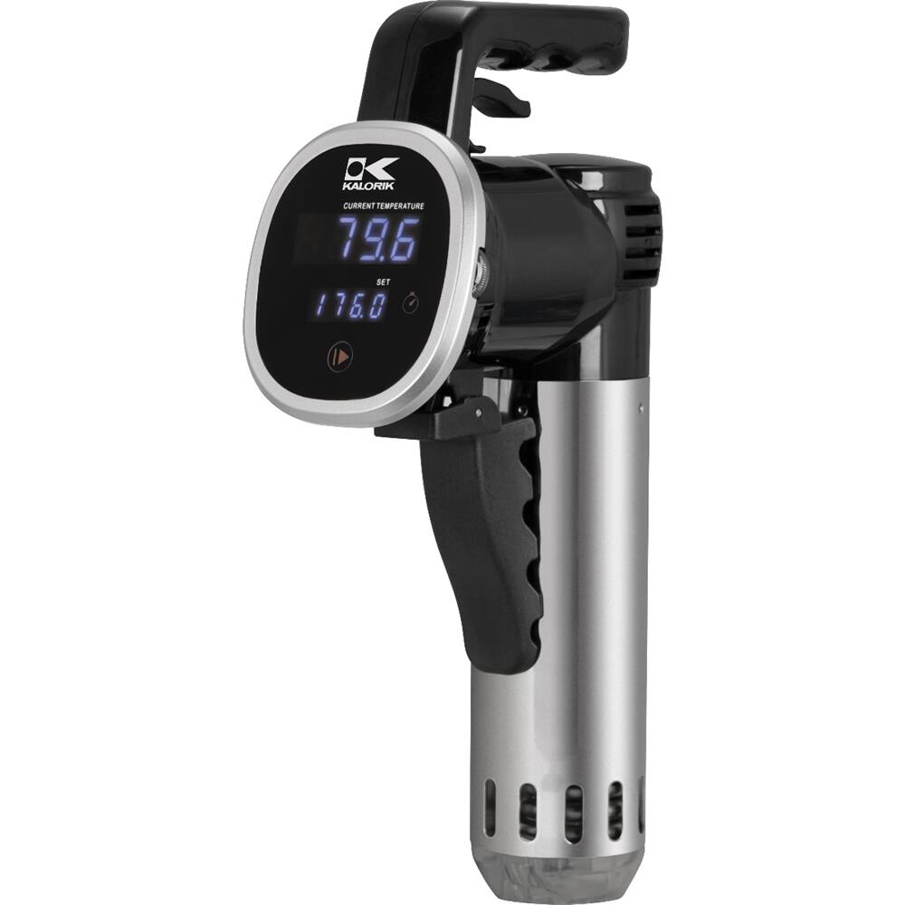Front. Kalorik - Sous Vide Immersion Cooker - Black.