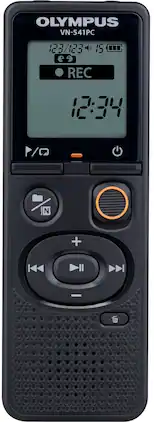 Olympus - Digital Voice Recorder - Black