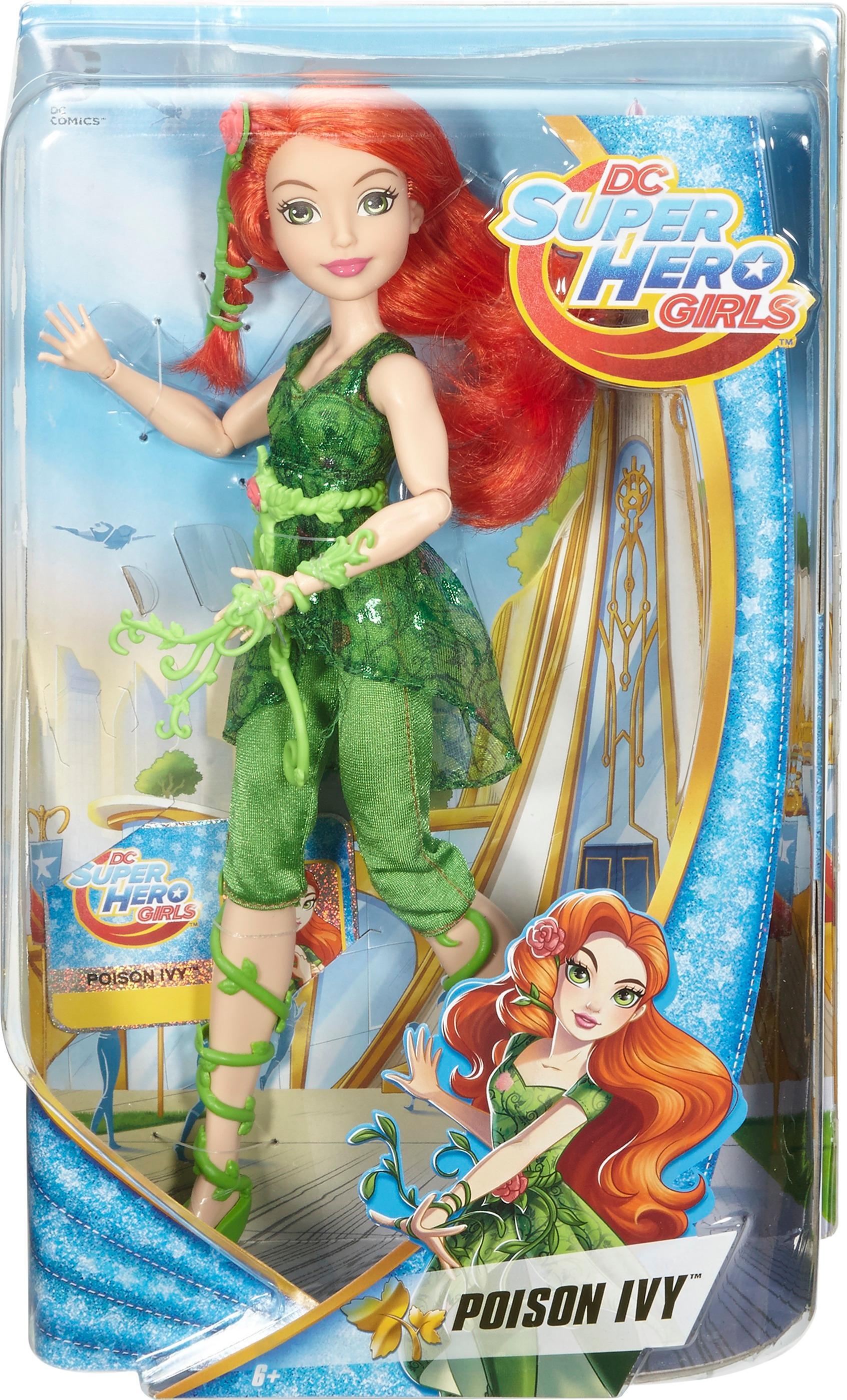 DC Super Hero Girls Poison Ivy 12 inch Action Figure Doll New Comics Mattel Toy 