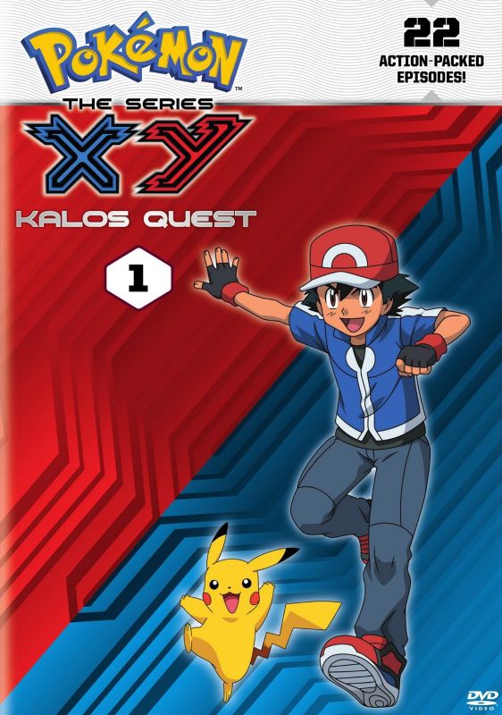  Pokemon the Series: XY - Kalos Quest - Set 1 [3 Discs] [DVD]