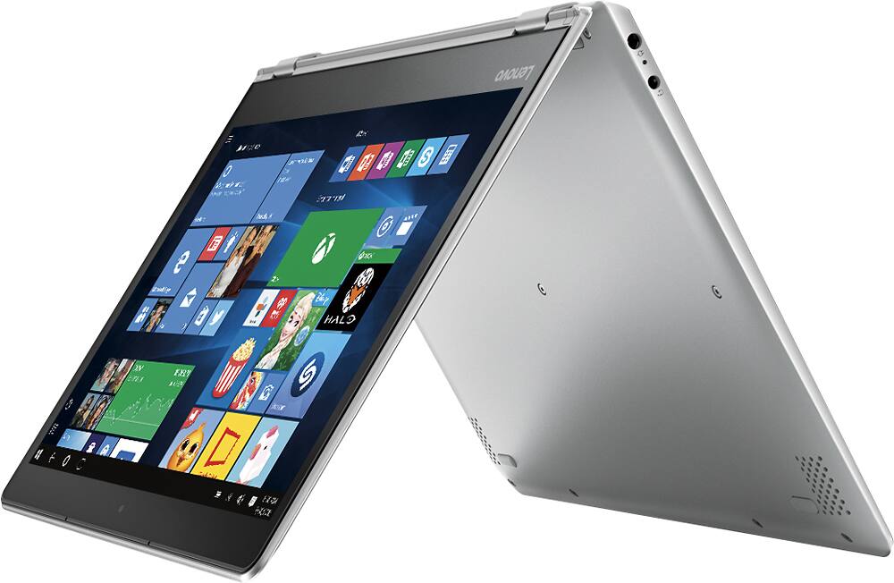 Alt View 11. Lenovo - Yoga 710 2-in-1 11.6" Touch-Screen Laptop - Intel Core i5 - 8GB Memory - 128GB Solid State Drive - Silver.
