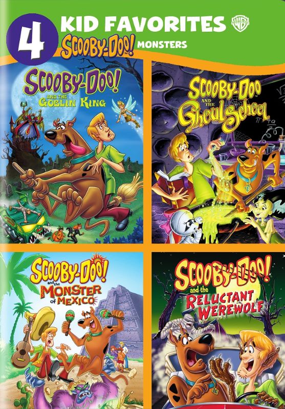  4 Kid Favorites: Scooby-Doo! Monsters [DVD]