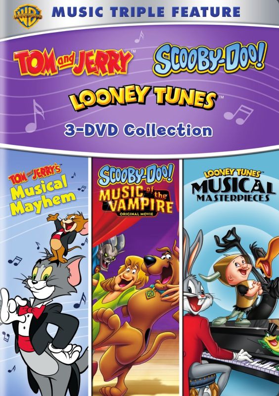  Tom and Jerry: Musical Mayhem/Scooby-Doo!: Music of the Vampire/Looney Tunes: Musical Masterpieces [DVD]