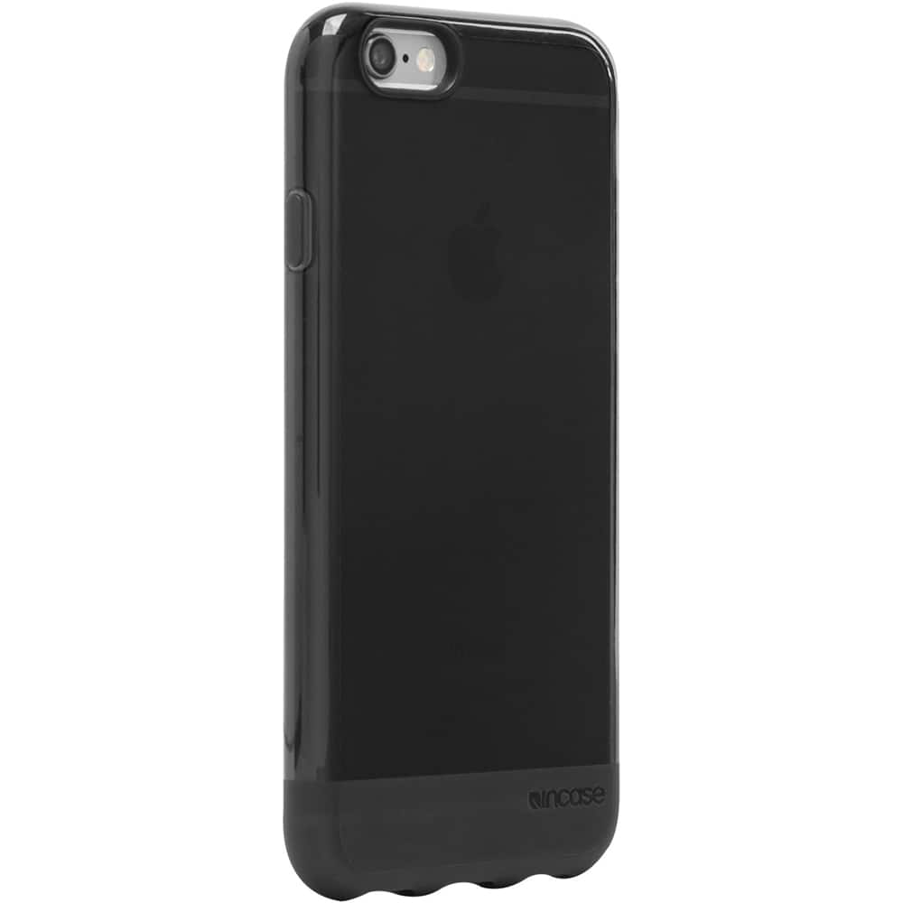 Front. Incase - Protective Cover Case for Apple® iPhone® 6 and 6s - Black.
