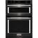Front. KitchenAid - 27" Combination Electric Convection Wall Oven with Built-In Microwave - Black Stainless Steel.