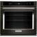 Front. KitchenAid - 27" Built-In Single Electric Convection Wall Oven - Black Stainless Steel.