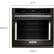 Alt View 11. KitchenAid - 27" Built-In Single Electric Convection Wall Oven - Black Stainless Steel.