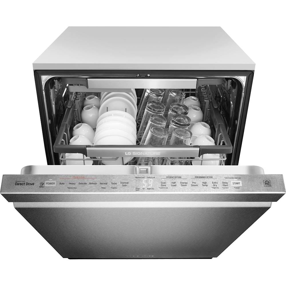 Best Buy LG 24" BuiltIn Dishwasher Stainless steel LUDP8996SN
