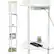 Alt View 17. Simple Designs - Round Etagere Storage Floor Lamp with 2 USB, 1 Outlet - White.