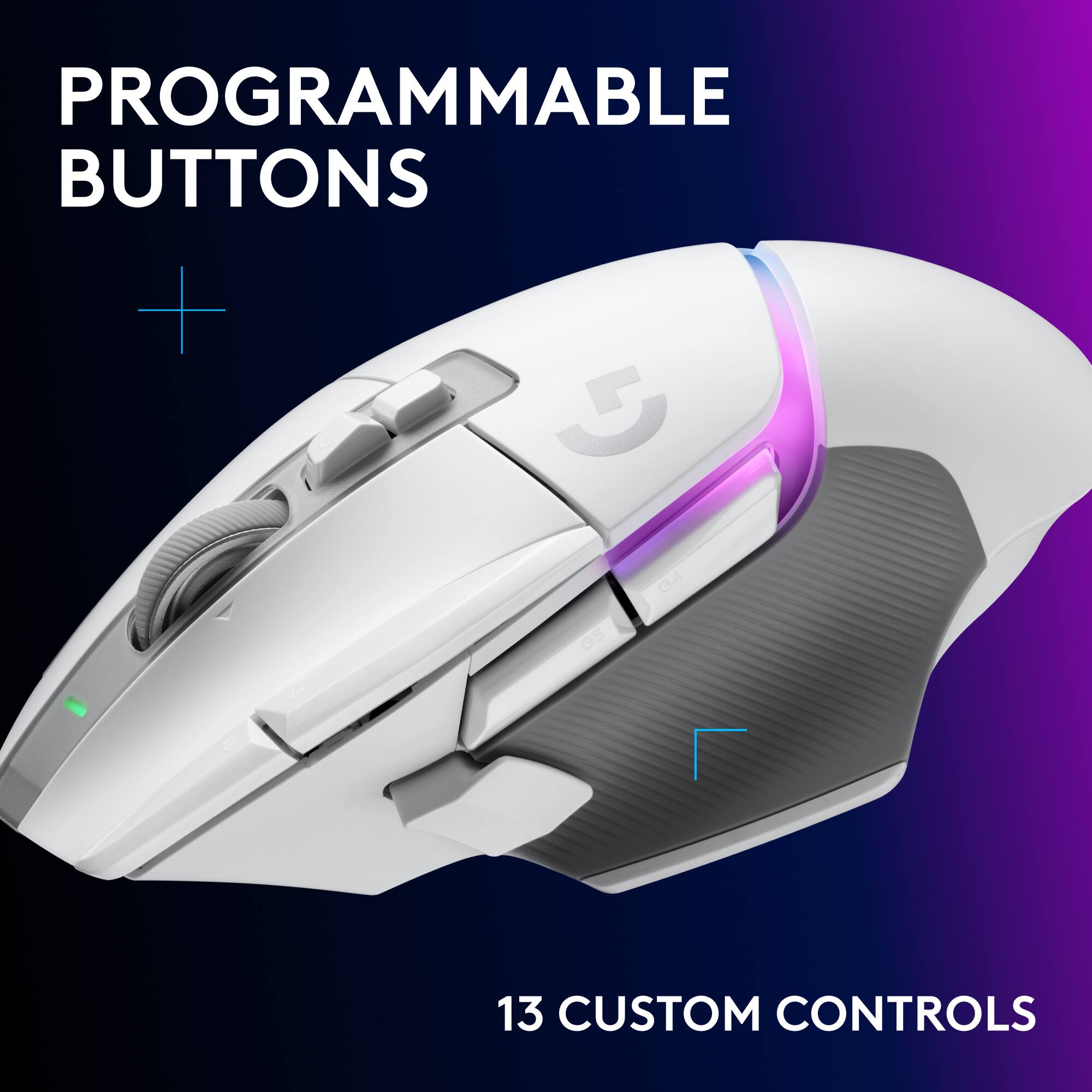 Logitech G502 X PLUS LIGHTSPEED Wireless Optical Gaming Mouse with HERO ...