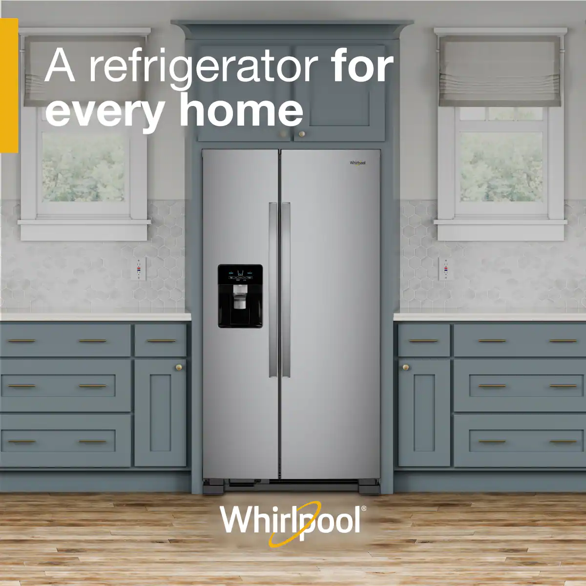 A refrigerator for every home  
Whirlpool